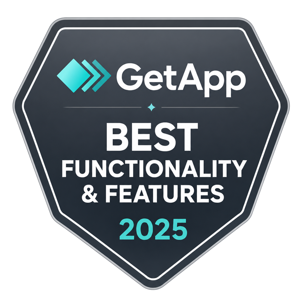 GetApp Best Functionality & Features 2025